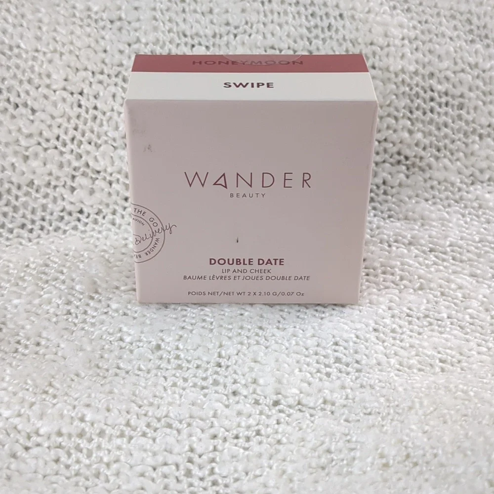 Wander Beauty Double Date Lip and Cheek in Honeymoon/Swipe, 2 x2.10g/0.0…
